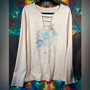 Wound Up Long Sleeve Top XXL